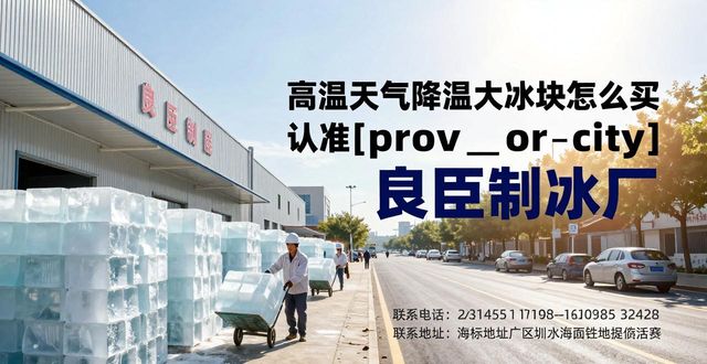 高温天气降温大冰块怎么买 认准海口良臣制冰厂